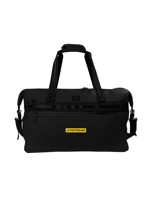 OGIO Black Commuter Duffel w/LIVESTRONG Logo