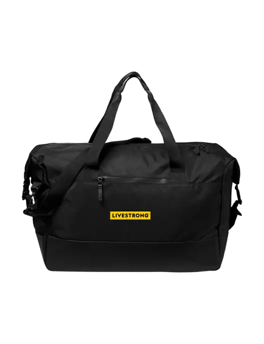 Mercer+Mettle Black Weekender Duffel w/LIVESTRONG Logo