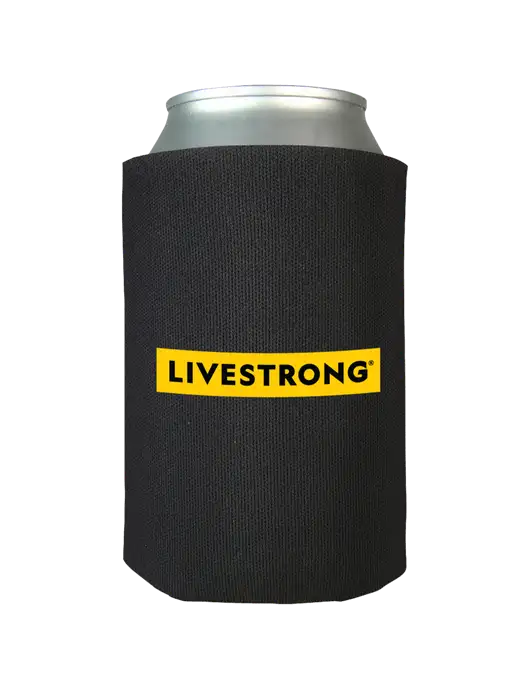 Black Foam Coolie w/LIVESTRONG Logo