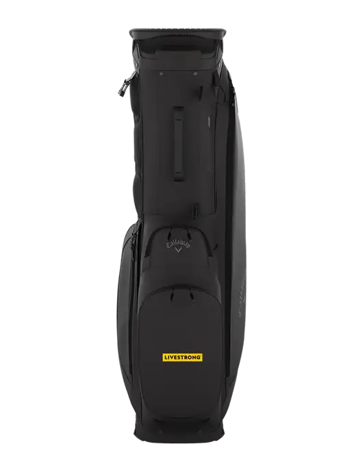 Callaway Fairway C Black Stand Golf Bag w/LIVESTRONG Logo
