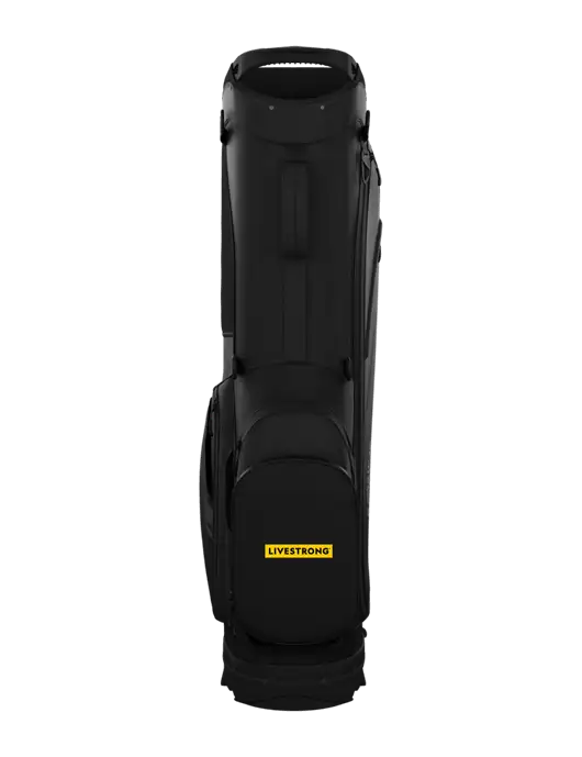 Callaway Chase Black Stand Golf Bag w/LIVESTRONG Logo