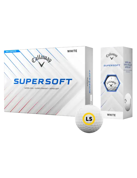Callaway Supersoft Golf Balls 12/pk w/LS Circle Logo