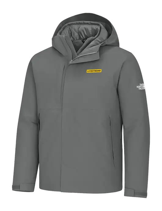 The North Face Castle Valley Triclimate 3-in-1 Dark Medium Grey Jacket ...