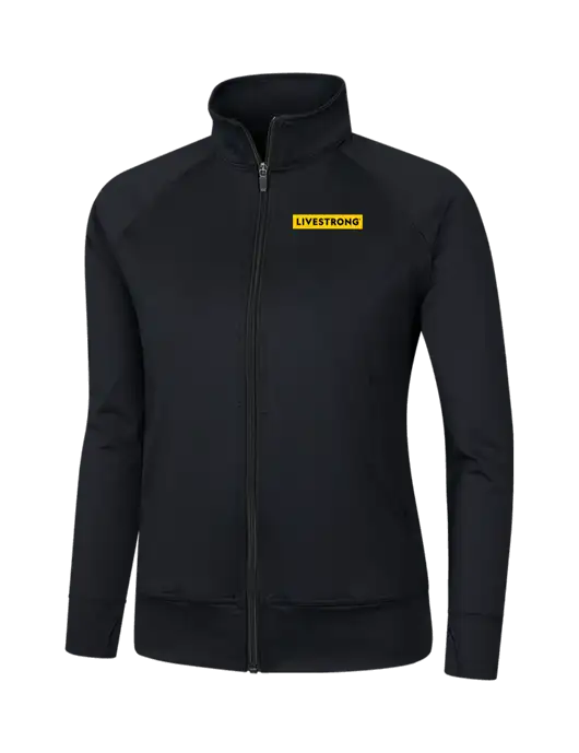 Womens Black NRG Fitness Jacket w/LIVESTRONG Logo