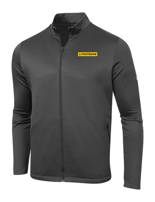 Nike Dark Grey Therma-FIT Full-Zip Fleece w/LIVESTRONG Logo