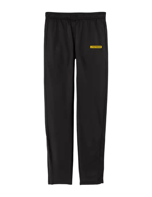 Tricot Black Track Jogger w/LIVESTRONG Logo