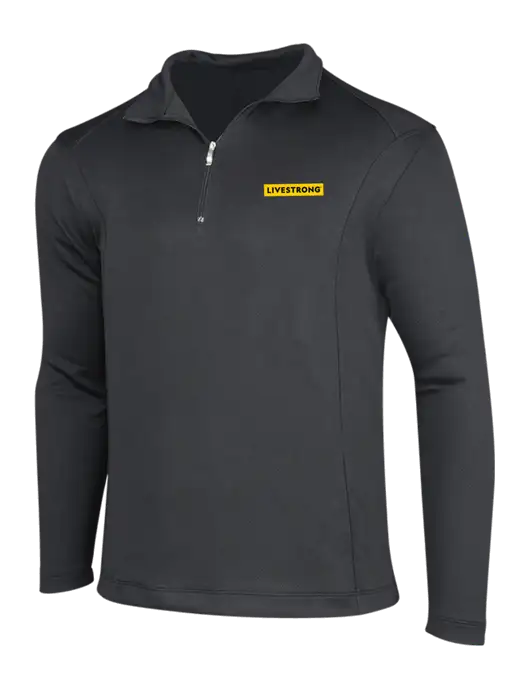 NIKE Dark Grey Sport Cover-Up w/LIVESTRONG Logo