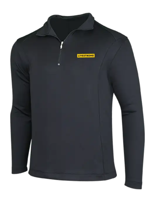 NIKE Black Sport Cover-Up w/LIVESTRONG Logo