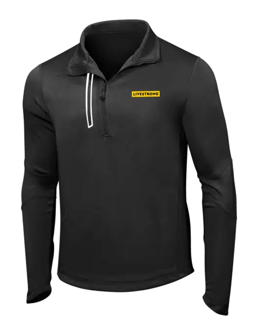 OGIO Blacktop Endurance Fulcrum 1/4 Zip w/LIVESTRONG Logo