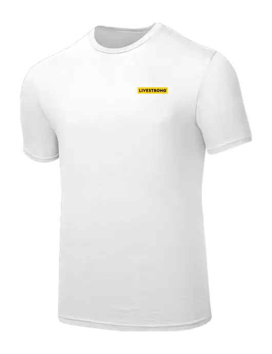 Seriously Soft White T-Shirt w/LIVESTRONG Logo