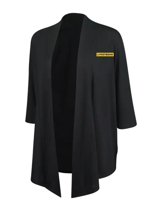 Black Womens Concept Shrug w/LIVESTRONG Logo