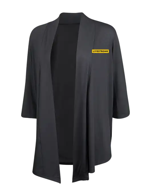 Grey Smoke Womens Concept Shrug w/LIVESTRONG Logo