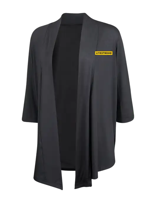 Grey Smoke Womens Concept Shrug w/LIVESTRONG Logo