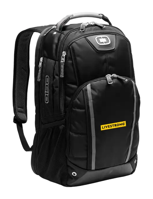 OGIO Black Bolt Pack w/LIVESTRONG Logo