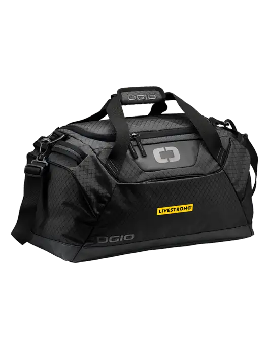OGIO Black Catalyst Duffle
 w/LIVESTRONG Logo