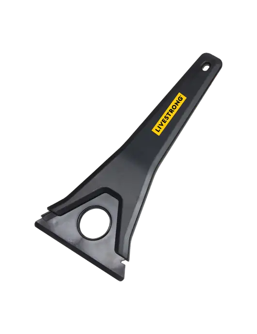 TriBlade Black Windshield Scraper w/LIVESTRONG Logo