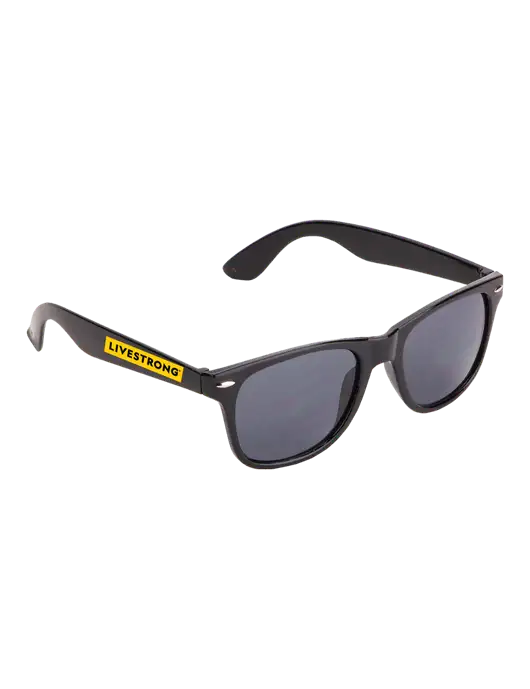 Daytona Black Sunglasses w/LIVESTRONG Logo