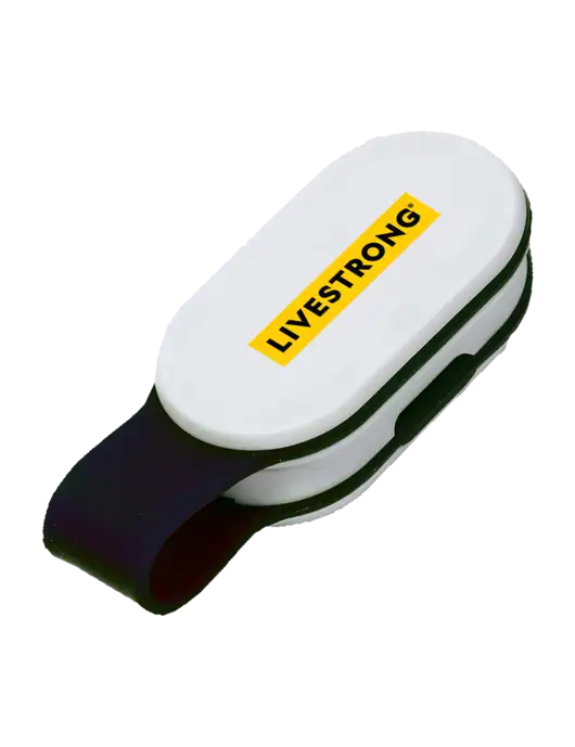 Magna Clip Black Personal Safety Light w/LIVESTRONG Logo