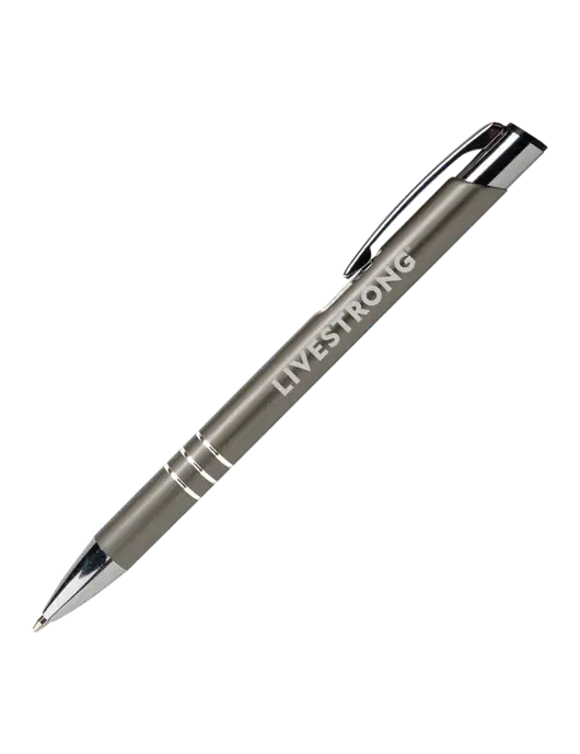 Laurent Gunmetal Pen - Black Ink w/LIVESTRONG Logo