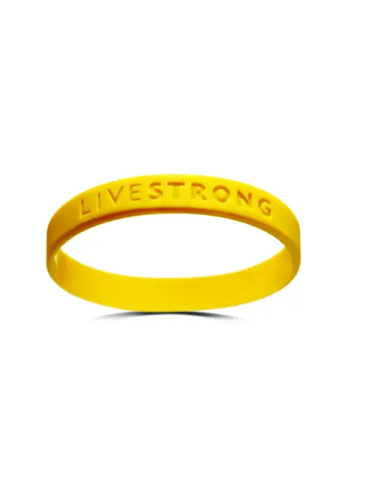 Livestrong Livestrong Yellow Single Wristband-L/XL