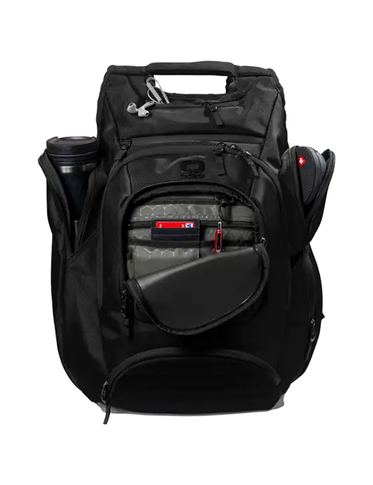 OGIO Blacktop Metro Ballistic Laptop Backpack w/LIVESTRONG Logo