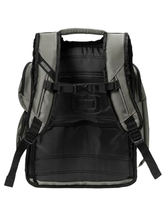 OGIO Medium Grey Metro Ballistic Laptop Backpack w/LIVESTRONG Logo