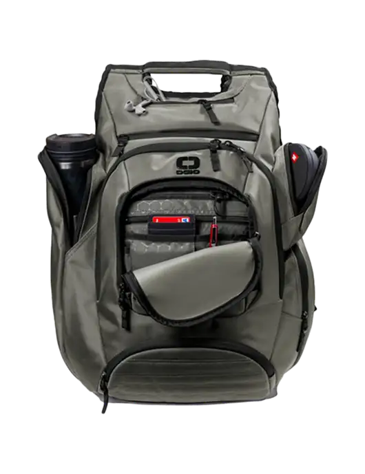 OGIO Medium Grey Metro Ballistic Laptop Backpack w/LIVESTRONG Logo