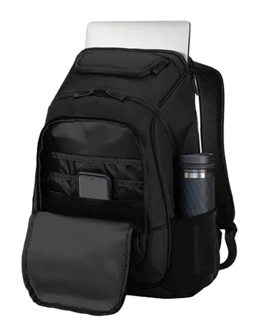 Executive Black Laptop Backpack w/LIVESTRONG Logo