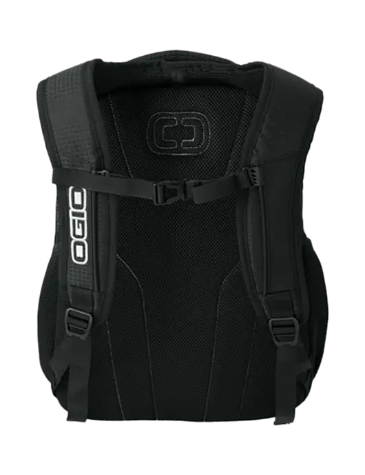 OGIO Black/Silver Excelsior Laptop Backpack w/LIVESTRONG Logo